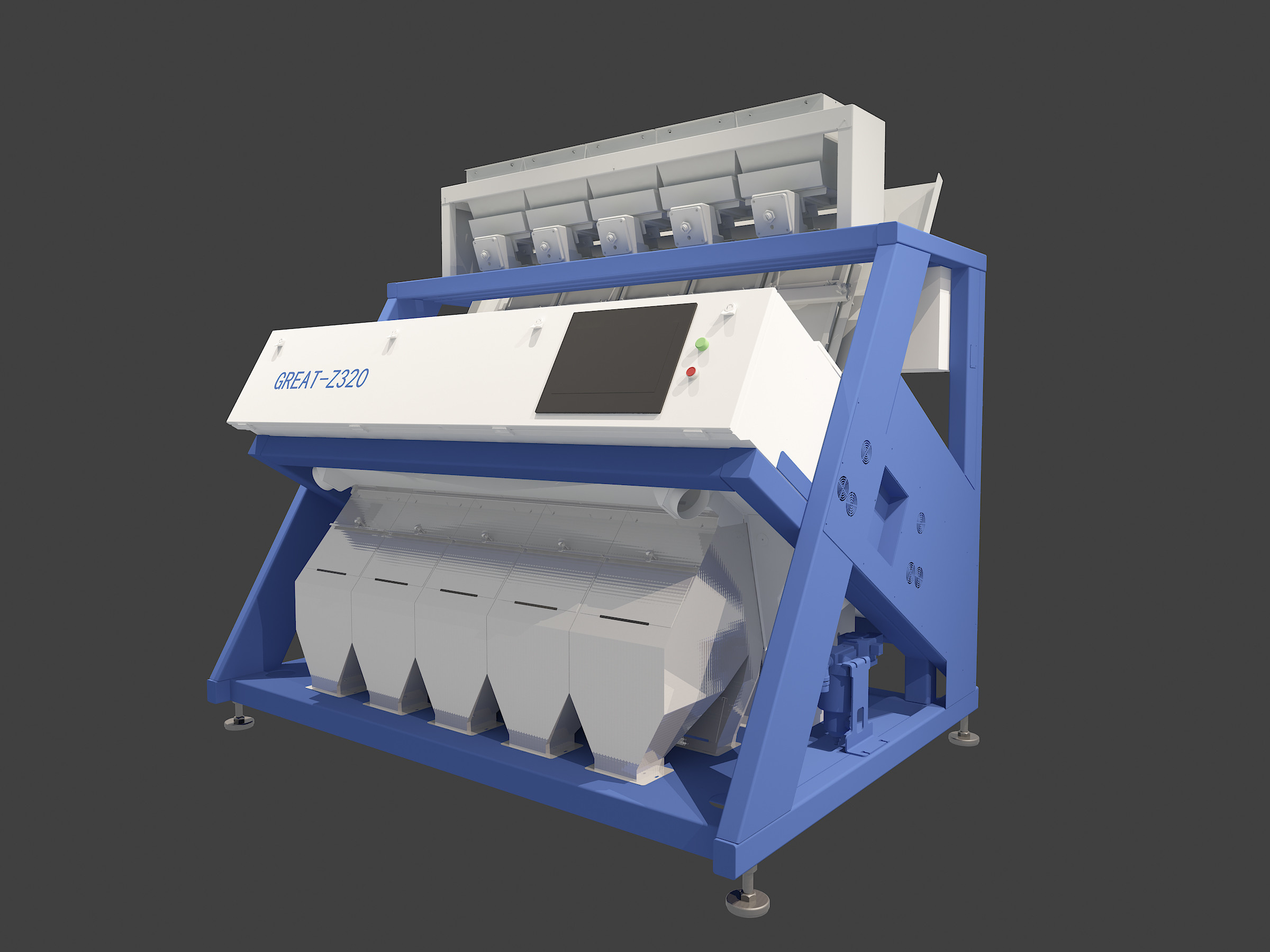 Умная пыль очищая сортировщицу цвета PVC 5t/H пластиковую